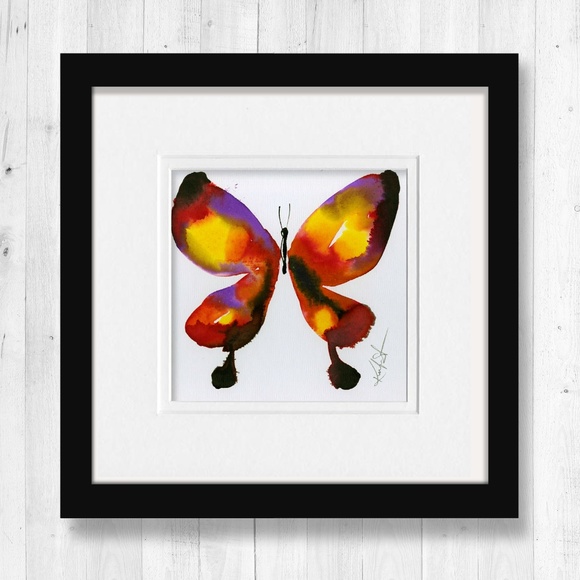 Butterfly Painting by Kathy Morton Stanion - Butterfly Zen 22 - Picture 3 of 8